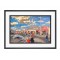 Pittodrie Stadium 'Going to the Match' Fine Art Print - Aberdeen FC